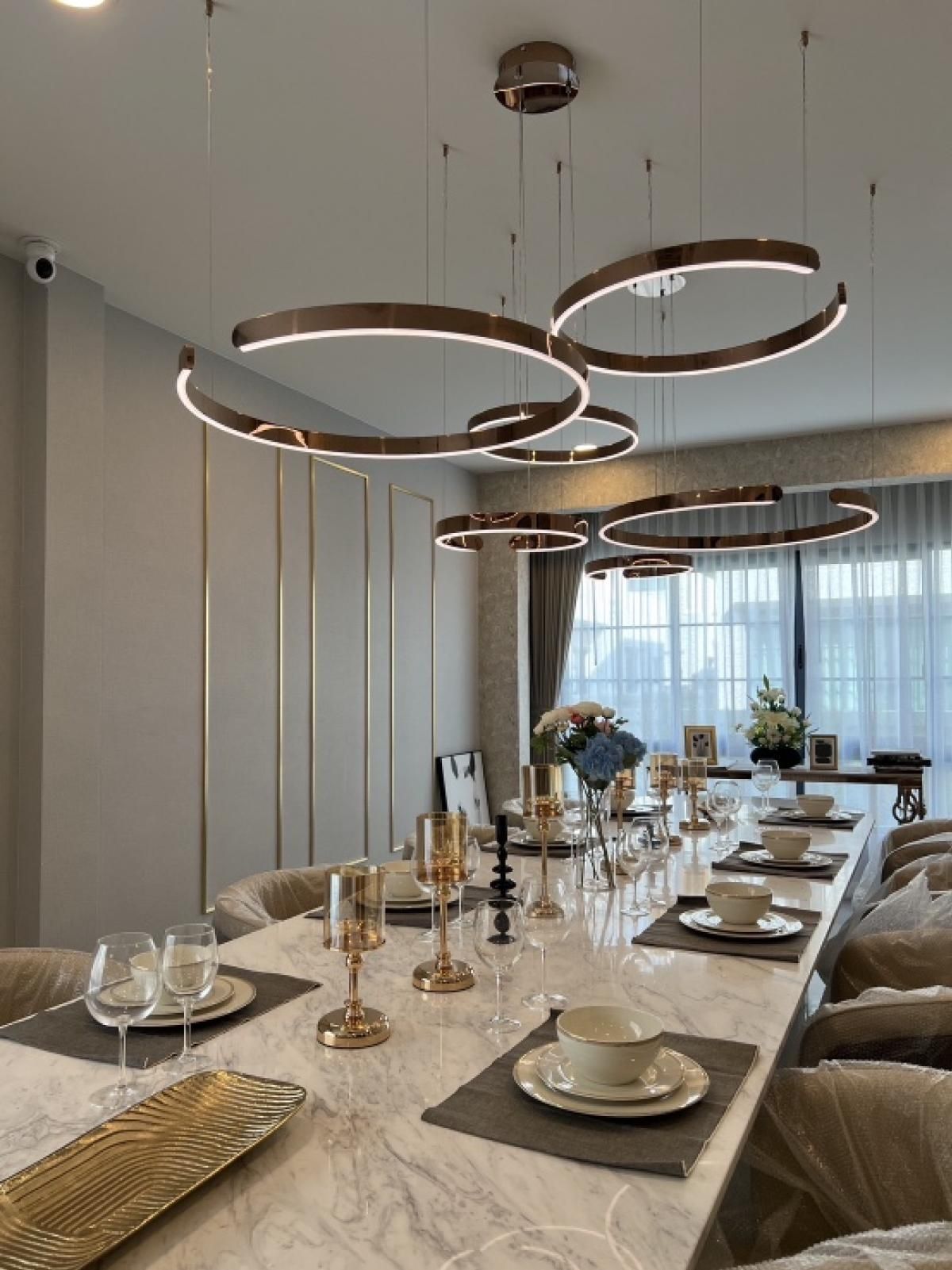 For RentHouseBangna, Bearing, Lasalle : K-6344 Urgent rent! The City Bangna 2, beautiful house, ready to be near Bangna