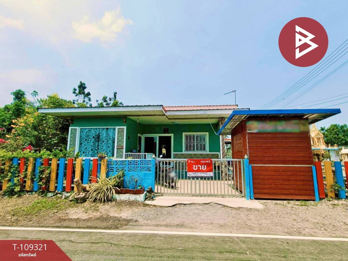 For SaleHouseSamut Songkhram : Single -story house for sale, area 77 square wah, Soi Nang Takhian 1, Samut Songkhram