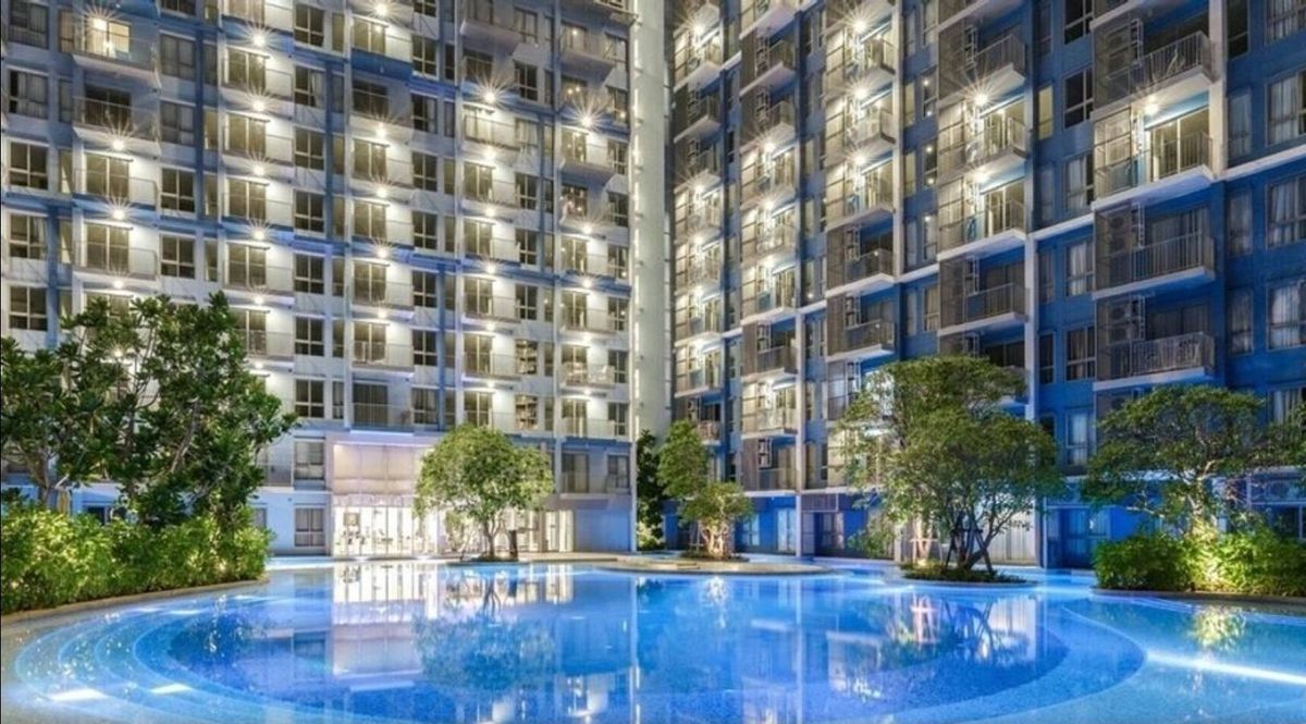 For SaleCondoCha-am Phetchaburi : Urgent sale! Blue Diamond Condo, Cha-am-Hua Hin, Sea View, Room+Fer