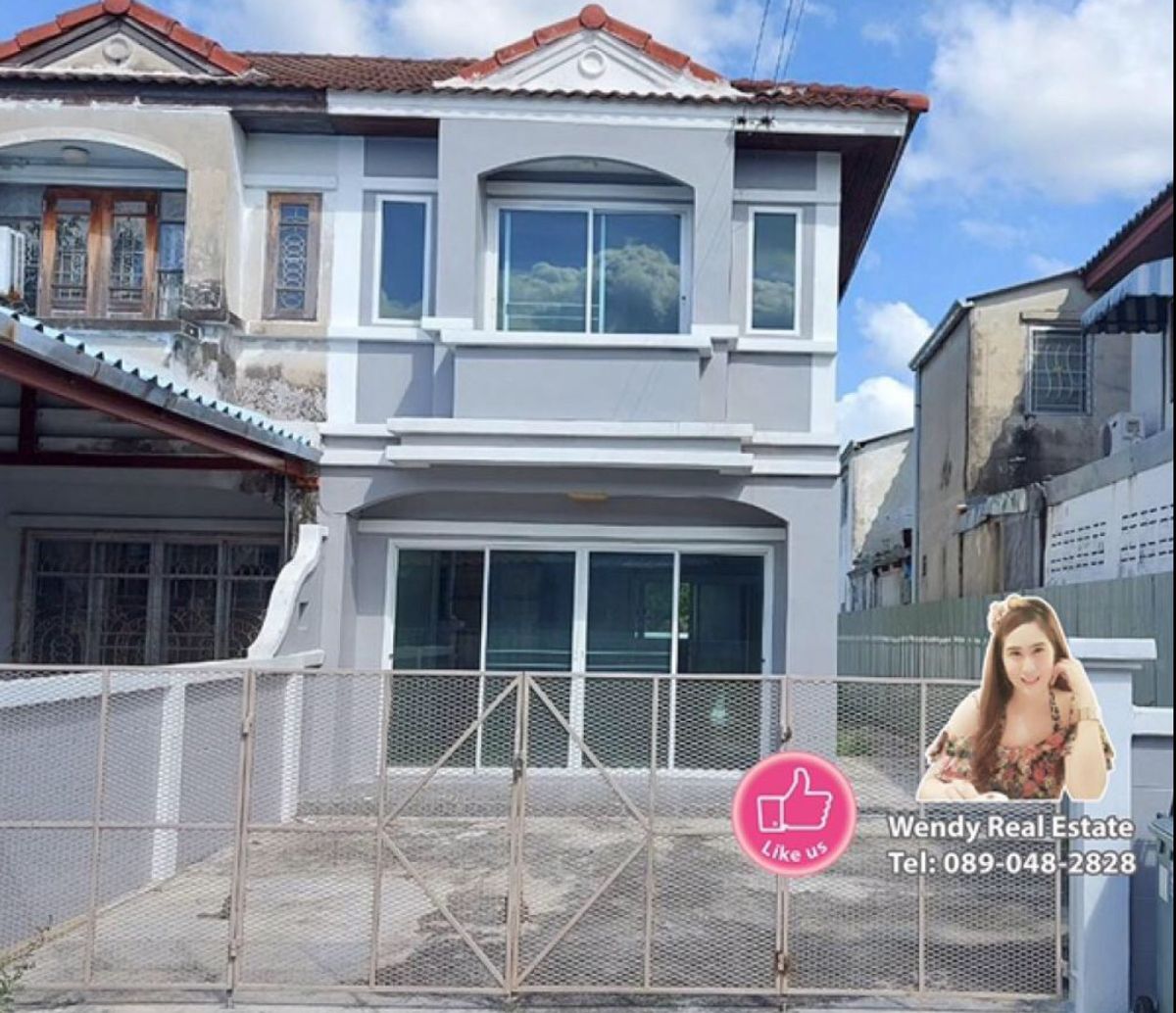 For RentTownhomeNawamin, Ramindra : Rent a Ram Inthra House, Soi Khubon 6, Skytrain, Khubon, convenient, new, beautiful