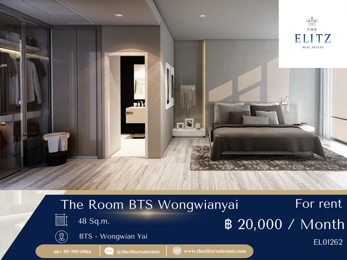 For RentCondoWongwianyai, Charoennakor : ✨ The room is ready to deliver directly to your hand. For you and your loved ones, The Room BTS Wongwian Yai ✔