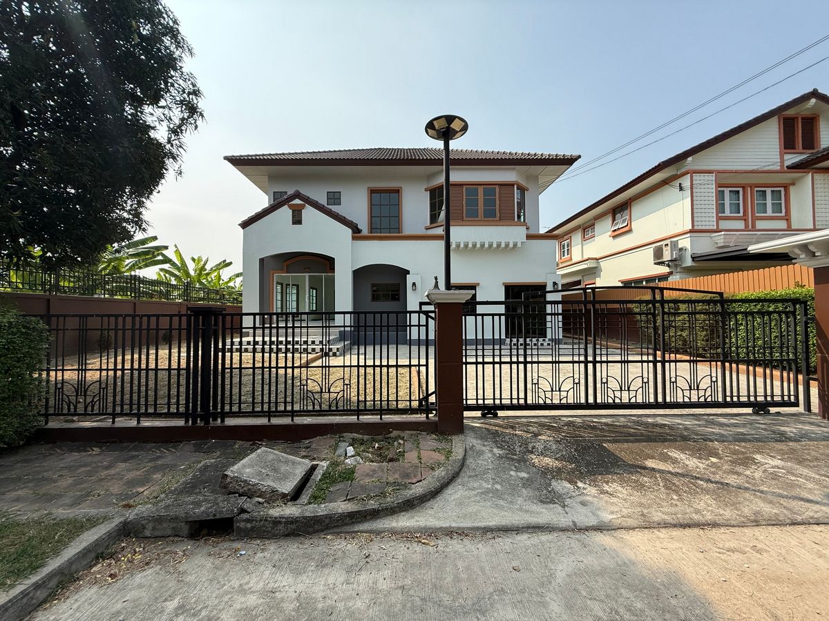 For SaleHouseEakachai, Bang Bon : New Renovate House, Ratchaphruek Village, Bang Bon, 4 houses near the club and swimming pool
