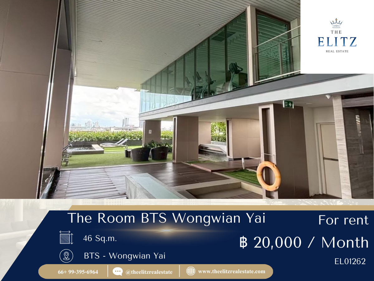 For RentCondoWongwianyai, Charoennakor : ✨ The room is ready to deliver directly to your hand. For you and your loved ones, The Room BTS Wongwian Yai ✔