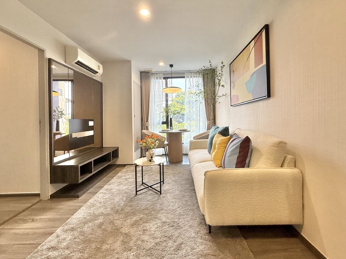 ขายคอนโดสุขุมวิท อโศก ทองหล่อ : IDEO MOBI sukhumvit 40 (แต่งครบพร้อมอยู่) | 1 🛌 1 🛁 35 ตร.ม. ซื้อตรงโครงการ 065-6956939 ลูกเกด