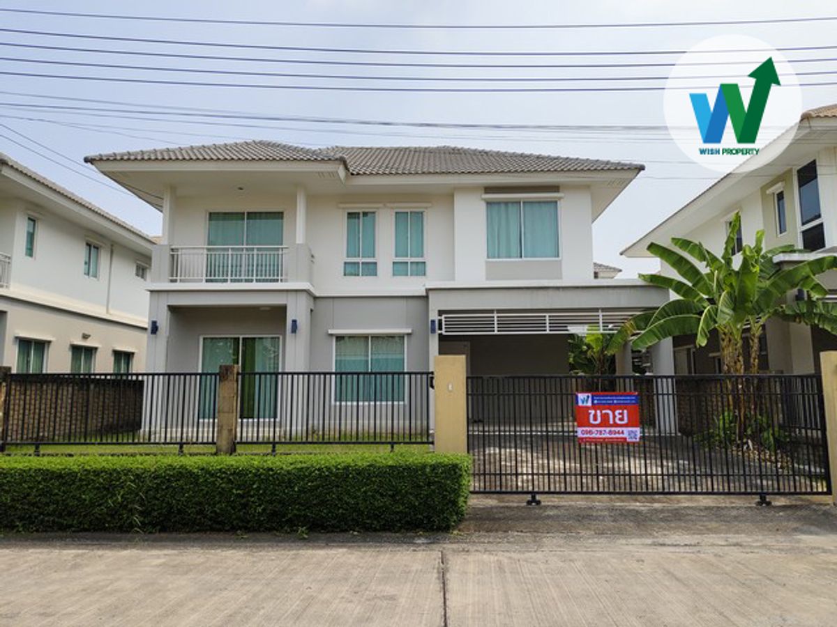 For SaleHouseNawamin, Ramindra : Detached house for sale at the Case Cine Wacharaphon-Jatujot, new condition, 6 air conditioners, convenient to travel, negotiable price