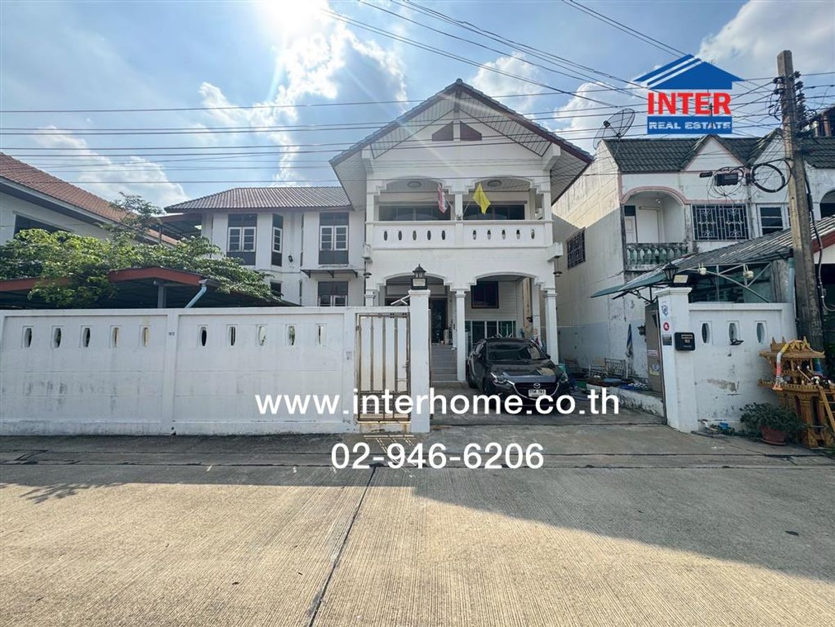 ขายบ้านวิภาวดี ดอนเมือง หลักสี่ : บ้านเดี่ยว 2 ชั้น 100 ตร.ว. หมู่บ้านสวัสดิการ กรป.กลาง เทิดราชัน27 ใกล้สนามบินดอนเมือง ถนนวิภาวดี-รังสิต ถนนเทิดราชัน เขตดอนเมือง กรุงเทพมหานคร