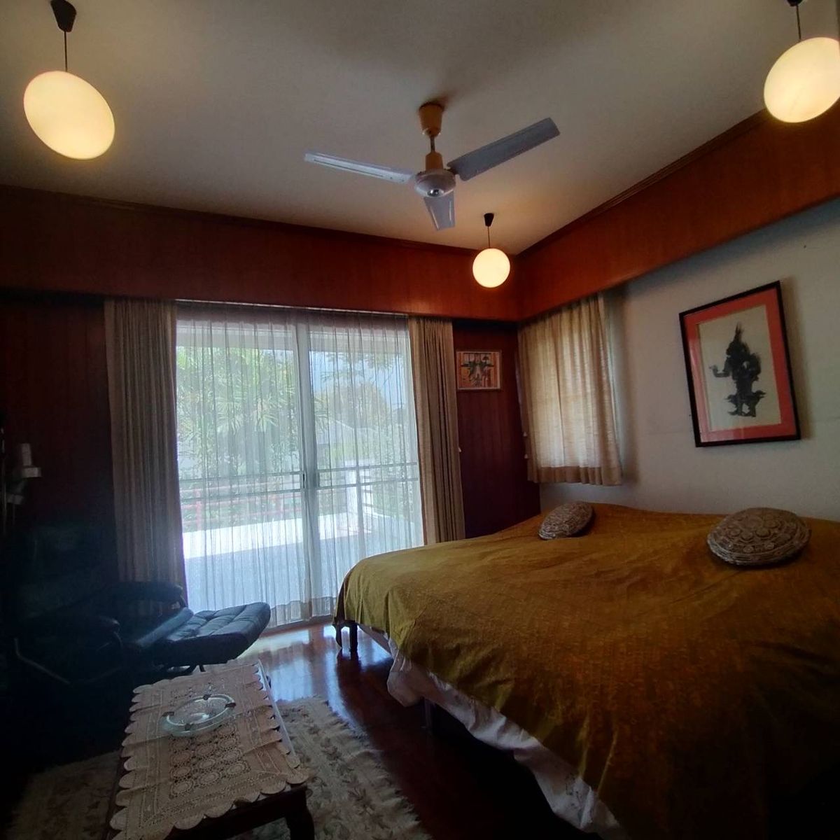 For SaleHousePathum Thani,Rangsit, Thammasat : House for sale Muang Ek Village, big house, good condition, area of 324 sq.w., behind the house next to the waterfront, Soi Ekarat 6, Lak Hok Subdistrict, Mueang Pathum Thani District Pathum Thani Province