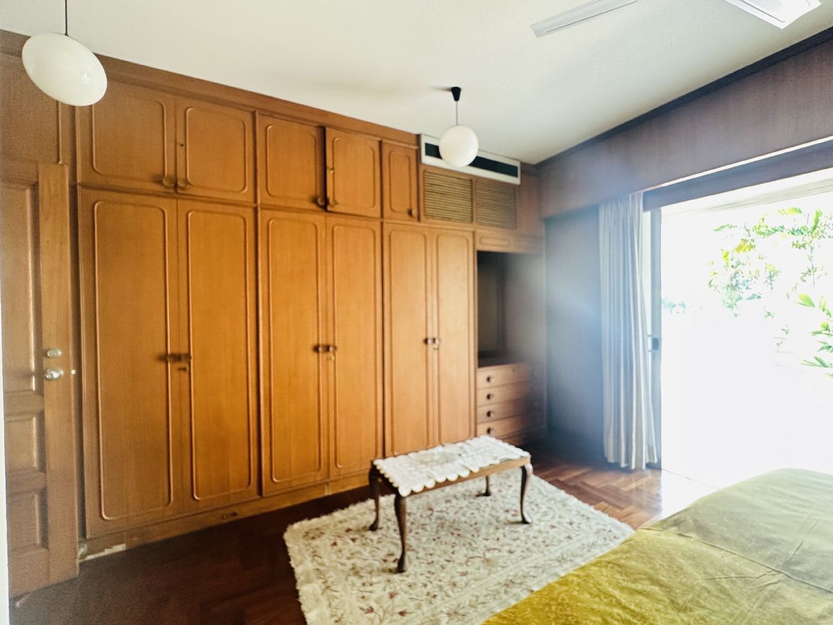 For SaleHousePathum Thani,Rangsit, Thammasat : House for sale Muang Ek Village, big house, good condition, area of 324 sq.w., behind the house next to the waterfront, Soi Ekarat 6, Lak Hok Subdistrict, Mueang Pathum Thani District Pathum Thani Province