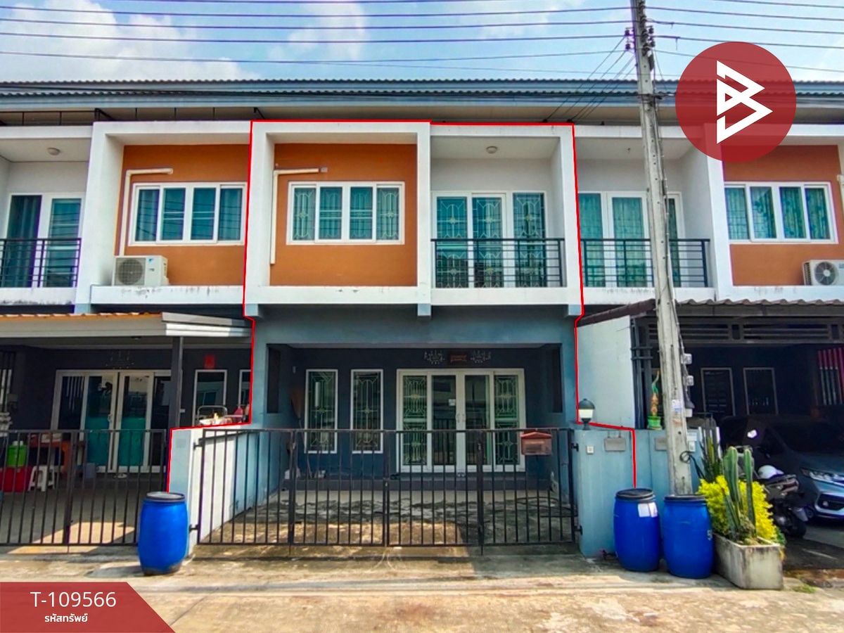For SaleTownhomePathum Thani,Rangsit, Thammasat : Townhouse for sale Sued Sue Village, Kosi Rangsit-Khlong 6 Thanyaburi, Pathum Thani
