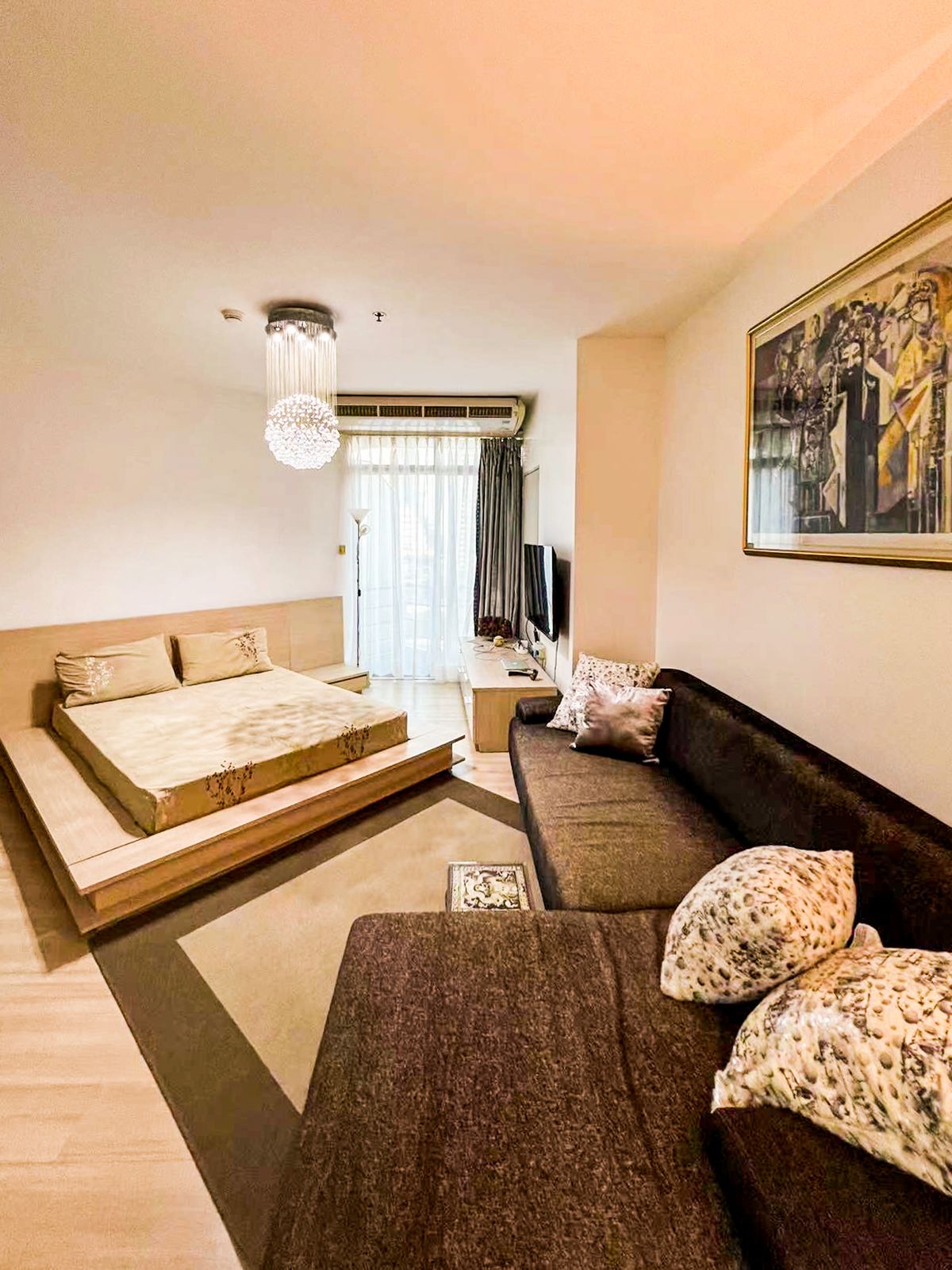 ให้เช่าคอนโดวงเวียนใหญ่ เจริญนคร : Baan Sathorn Chao Phraya for rent 