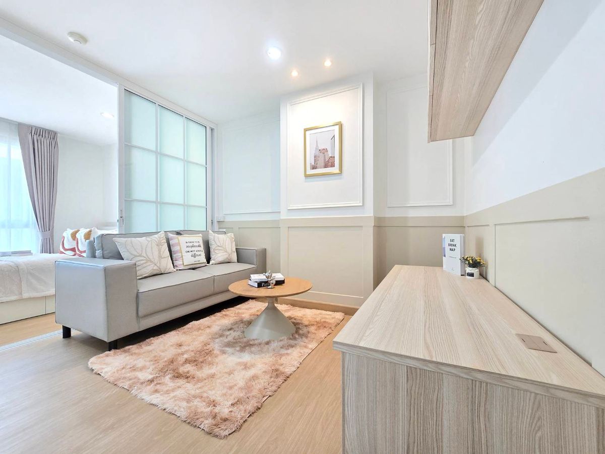 For SaleCondoKasetsart, Ratchayothin : 🏢 Good condo, location in the city center, a large room near Plaza Lagoon, just a few minutes, worth more than anyone else! 🌳 Double U Condominium Ladprao-Wang Hin 🌳