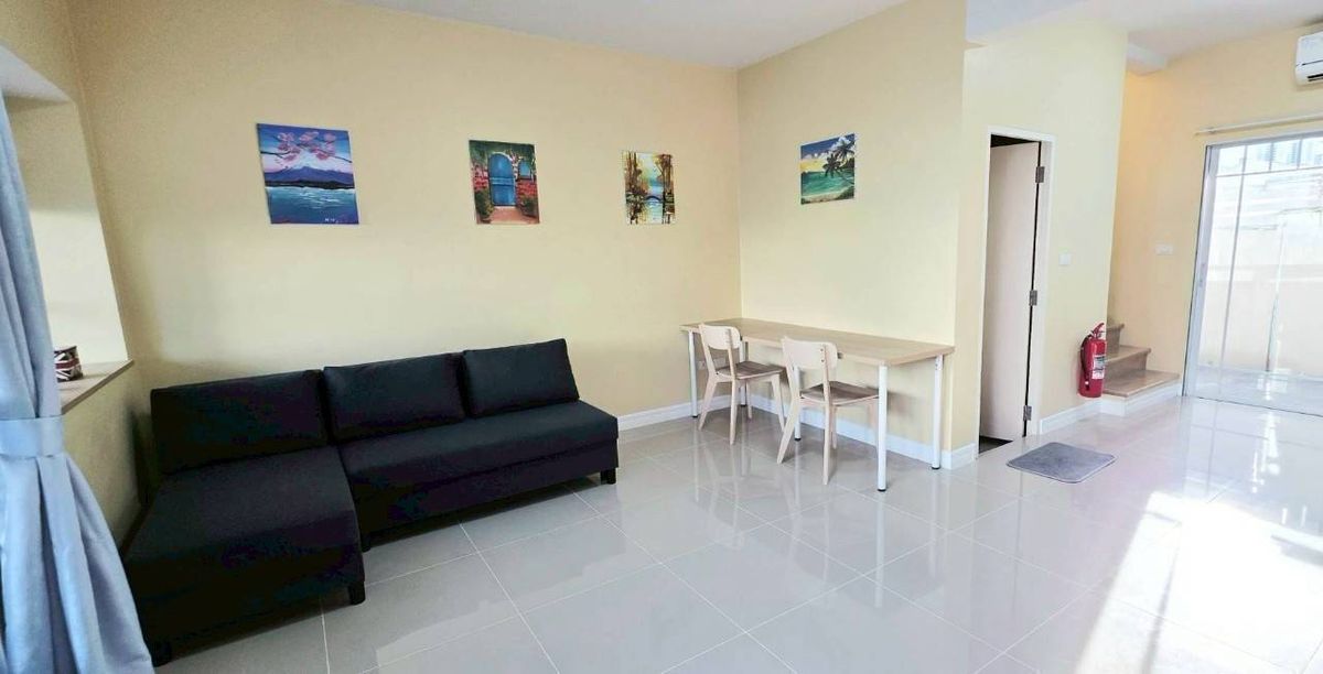 ให้เช่าทาวน์โฮมสมุทรปราการ สำโรง : ทาวน์โฮมให้เช่า Indy บางนา กม.7 รีโนเวทใหม่ พร้อมเข้าอยู่