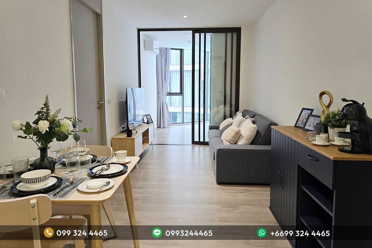 ขายคอนโดสุขุมวิท อโศก ทองหล่อ : JY-SR0925 - ขาย ฟินน์ อโศก, ขนาด 48 ตร.ม., 2 ห้องนอน, 2 ห้องน้ำ, ชั้น 5
