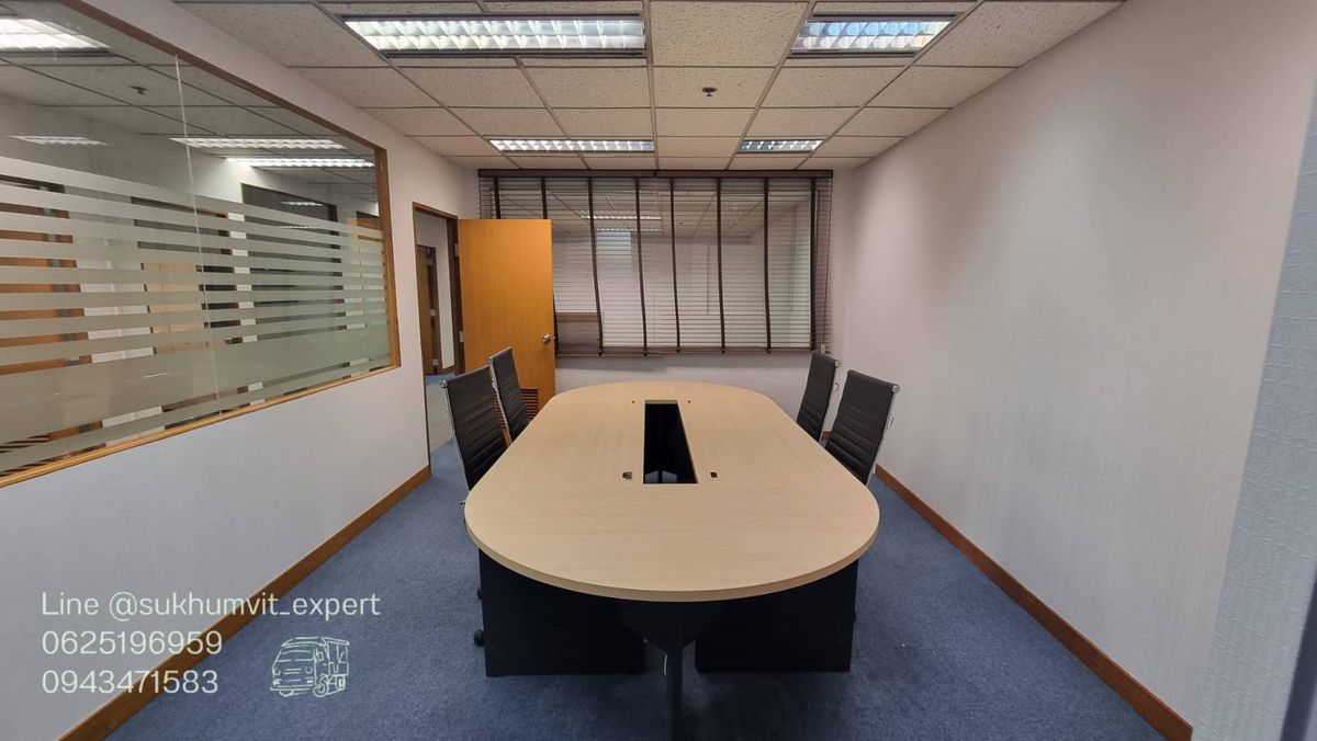 ให้เช่าสำนักงานนานา : Bts นานา ให้เช่าออฟฟิศตกแต่งเรียบร้อย 97 ตร.ม. พร้อมเฟอร์นิเจอร์ ย้ายเข้ามาทำงานได้เลย