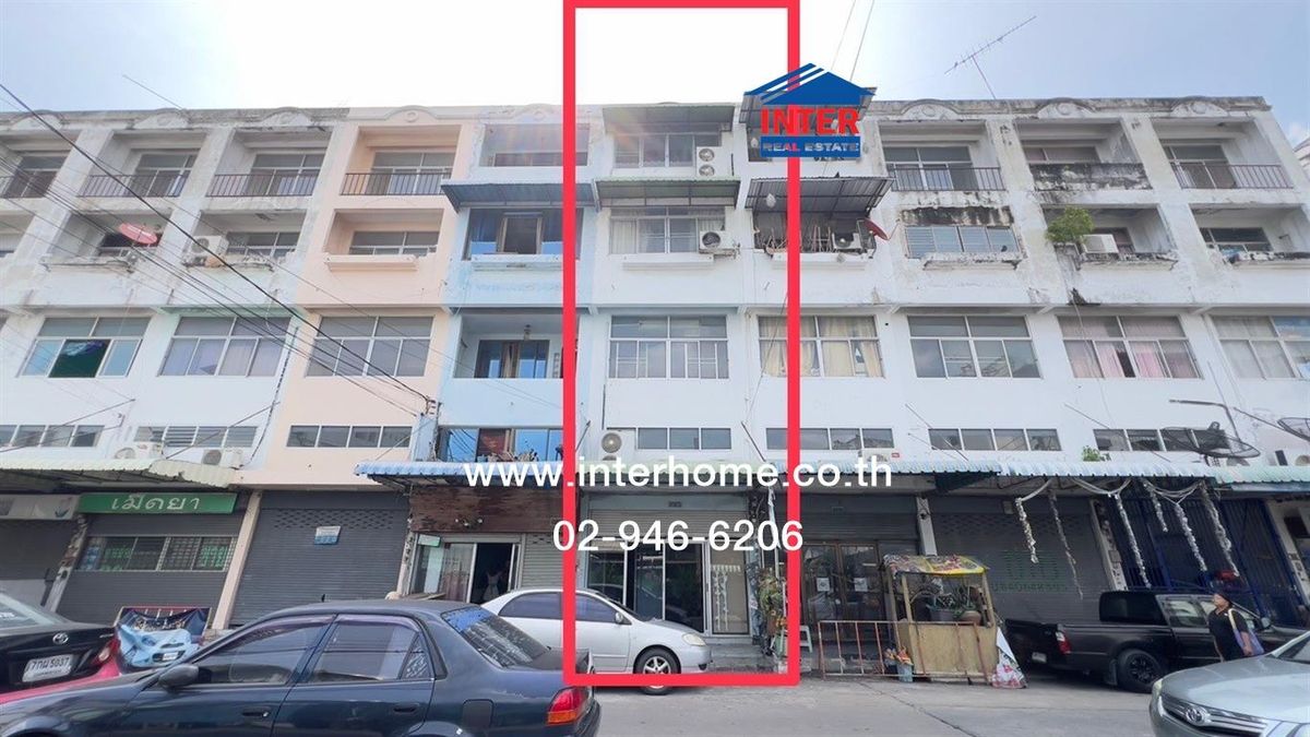 ขายอาคารพาณิชย์วิภาวดี ดอนเมือง หลักสี่ : อาคารพาณิชย์ 3.5 ชั้น 15 ตร.ว. เคหะดอนเมือง ใกล้สนามบินดอนเมือง ซอยช่างอากาศอุทิศ18 ถนนโลคัลโรด ถนนช่างอากาศอุทิศ เขตดอนเมือง กรุงเทพมหานคร