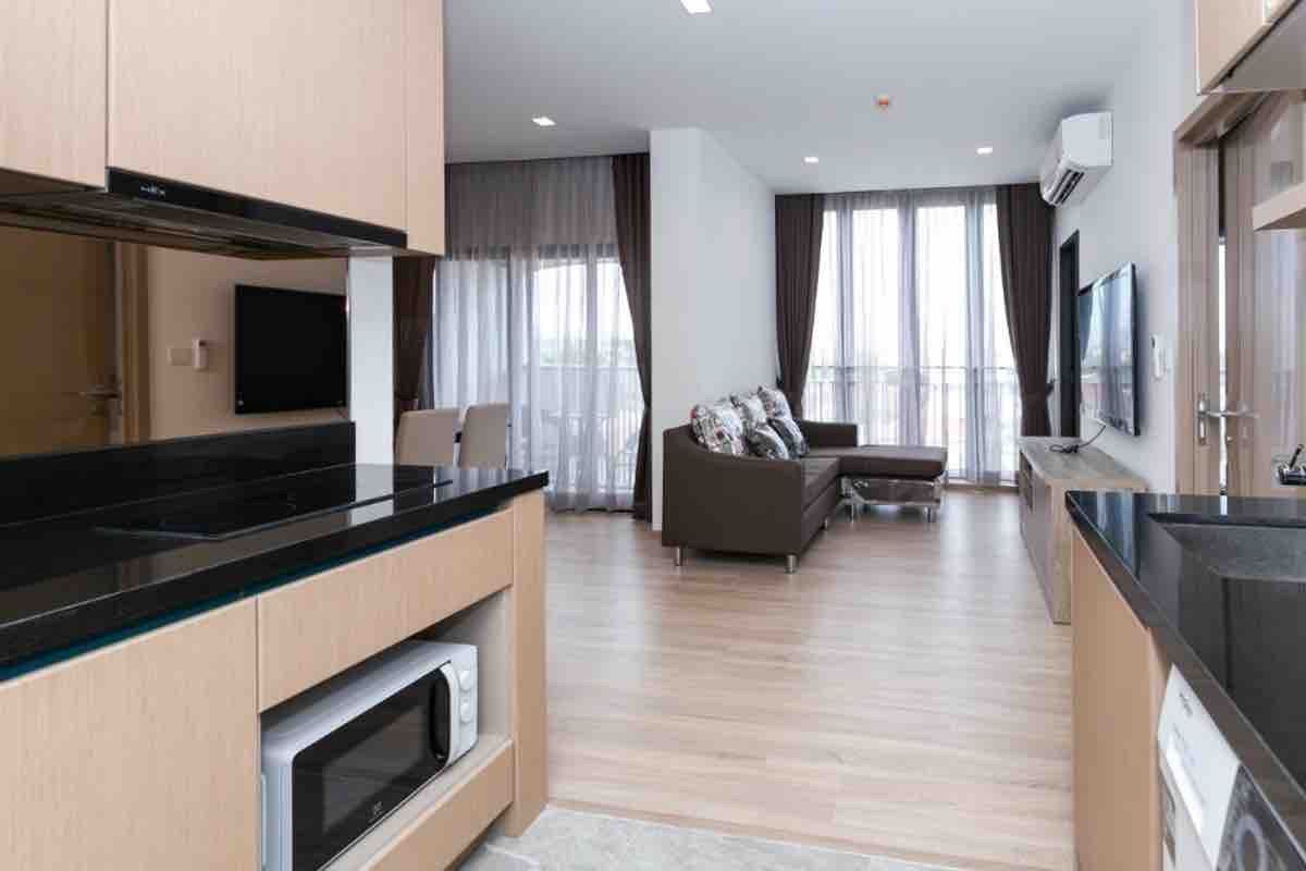 ให้เช่าคอนโดอ่อนนุช อุดมสุข : LTHC12261 – KAWA HAUS FOR RENT Size 67 sqm. 2 beds 2 baths Near BTS Onnut Station ONLY 48.5K/Month