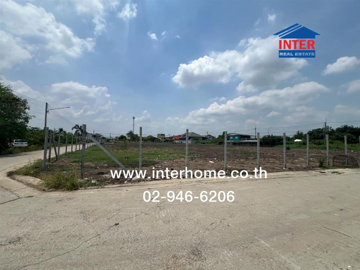 For SaleLandPathum Thani,Rangsit, Thammasat : 3 rai of land, 244.7 sq.w., empty land, Soi Wat Phai Fah Pathum-Bangkok Road Road 345 Mueang Pathum Thani, Pathum Thani