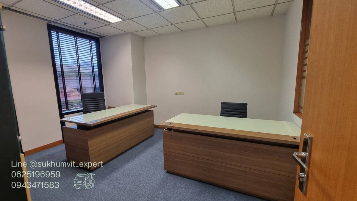 ให้เช่าสำนักงานนานา : Bts นานา ให้เช่าออฟฟิศตกแต่งเรียบร้อย 97 ตร.ม. พร้อมเฟอร์นิเจอร์ ย้ายเข้ามาทำงานได้เลย