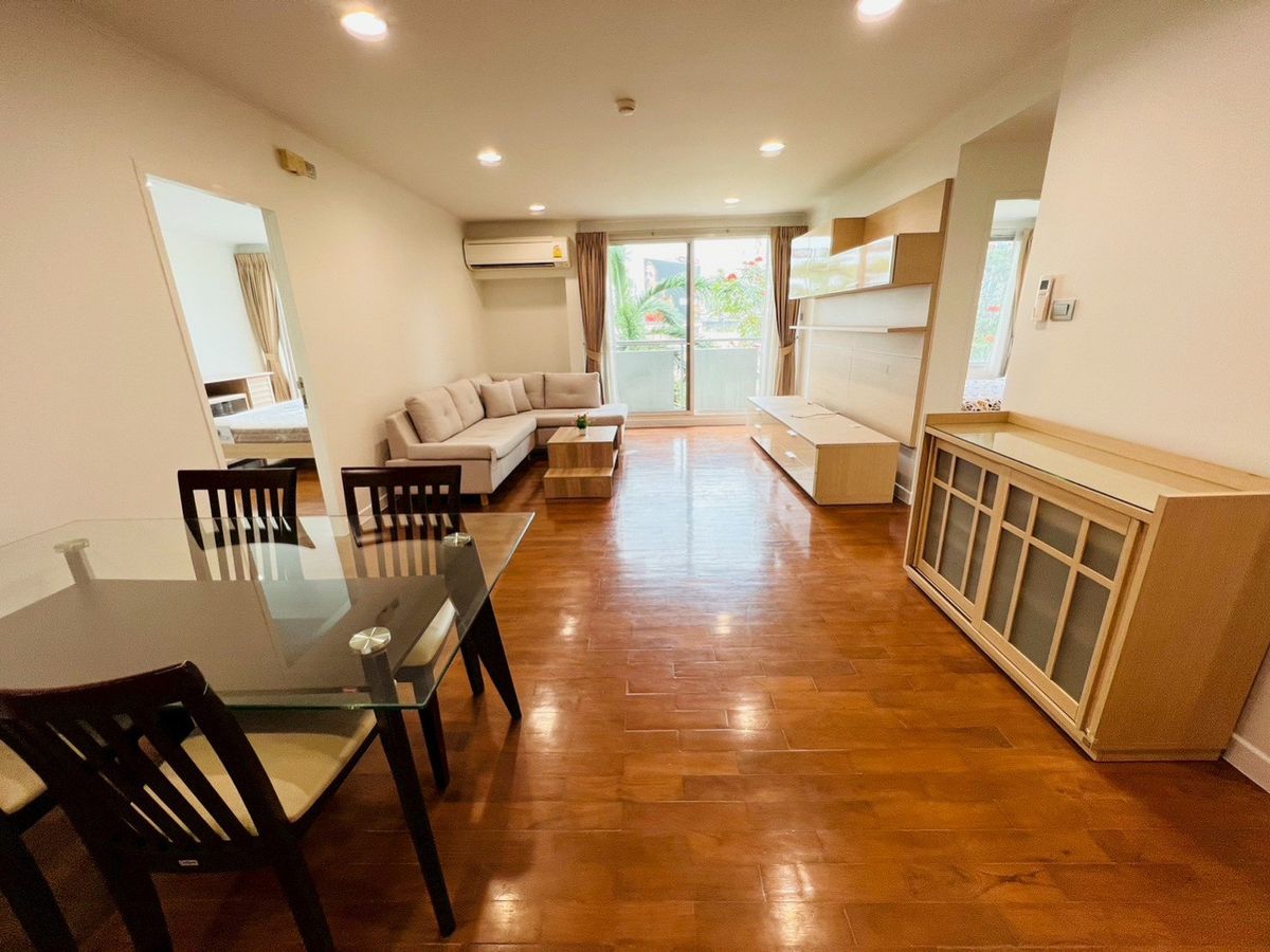 For RentCondoWitthayu, Chidlom, Langsuan, Ploenchit : LTHC12253 - Baan Siri Ruedee for RENT SIZE 89 SQM. 2 Beds 2 Baths Near BTS Phloen Chit Station Only 40K/Month