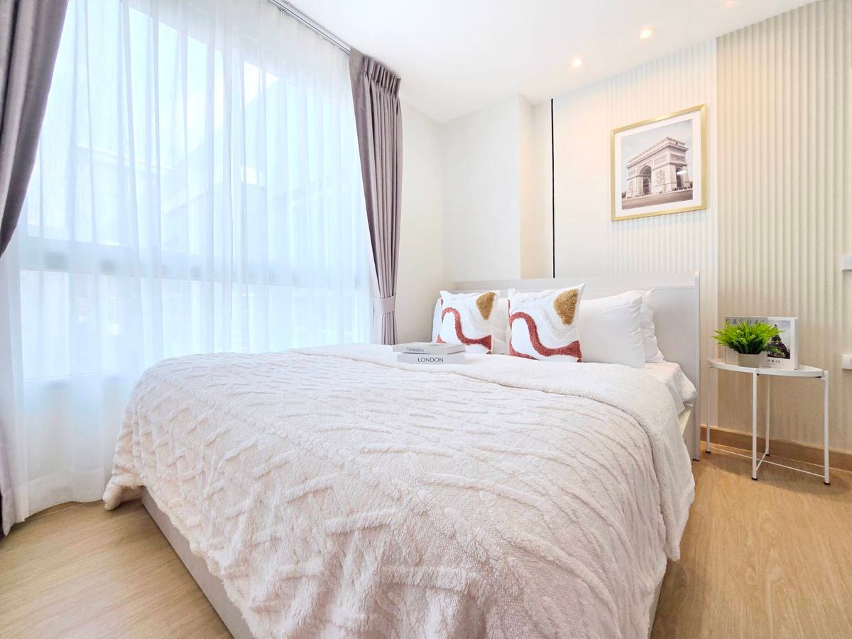For SaleCondoKasetsart, Ratchayothin : 🏢 Good condo, location in the city center, a large room near Plaza Lagoon, just a few minutes, worth more than anyone else! 🌳 Double U Condominium Ladprao-Wang Hin 🌳