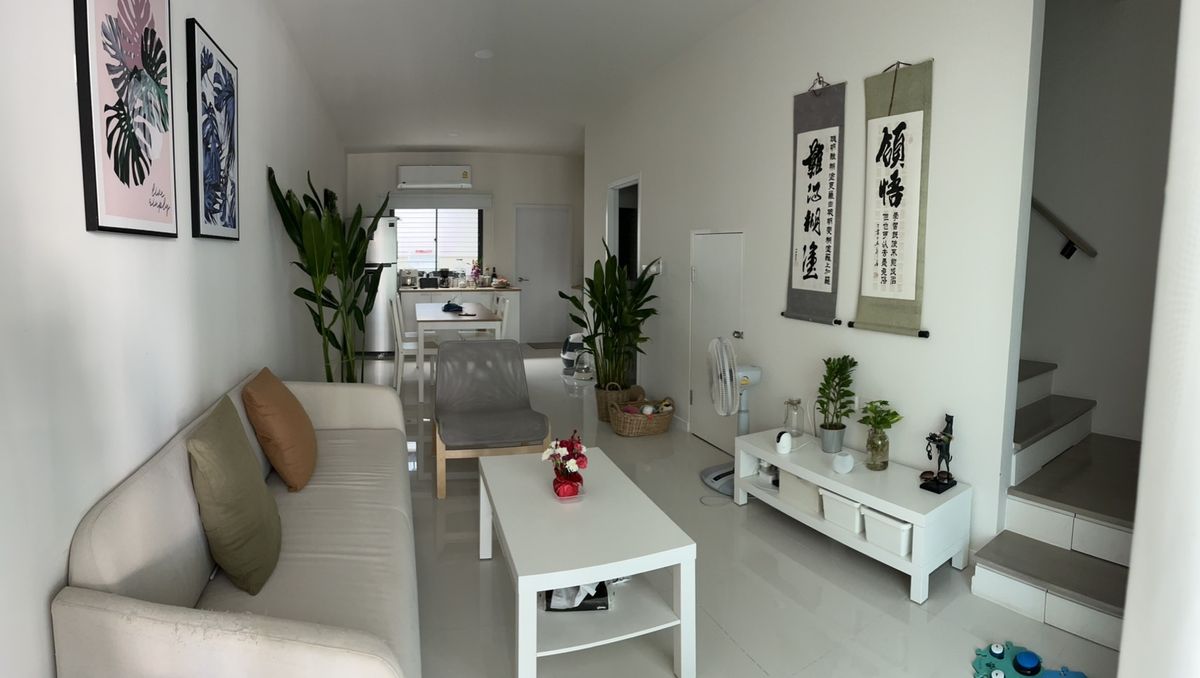 For RentTownhomeBangna, Bearing, Lasalle : For Rent Townhouse in Altitude Kraf Bangna Villages