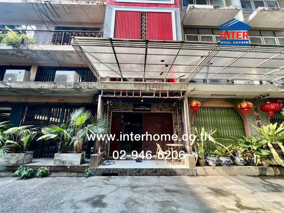 ขายอาคารพาณิชย์สาทร นราธิวาส : อาคารพาณิชย์ 5.5 ชั้น 13 ตร.ว. อาคารพาณิชย์ ซอยเจริญกรุง31 ถนนเจริญกรุง เขตสัมพันธวงศ์ กรุงเทพมหานคร
