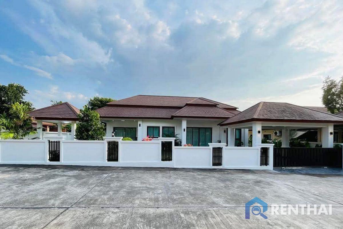 ขายบ้านพัทยา บางแสน ชลบุรี สัตหีบ : สำหรับ ขาย บ้าน 3 ห้องนอน ที่ หนองปรือ