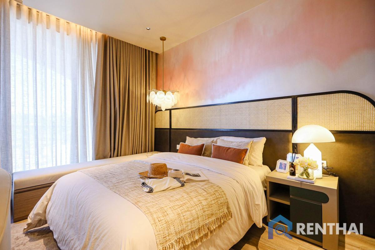 For SaleCondoPattaya, Bangsaen, Chonburi : Elegant Studio Condo in Arom Jomtien, Pattaya - 5.39mb Thb