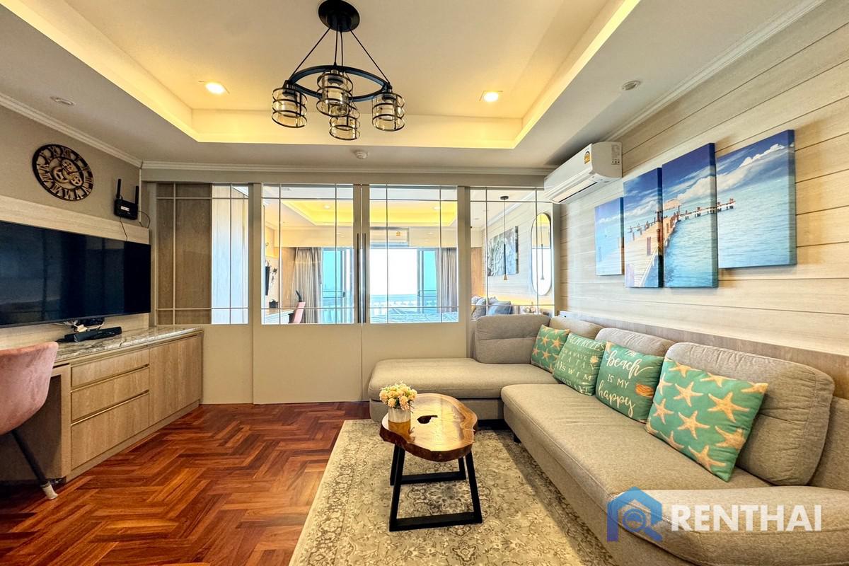 For RentCondoPattaya, Bangsaen, Chonburi : For rent Park Beach Condominium in Wongamat Beach