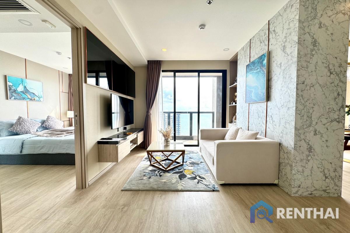 For SaleCondoPattaya, Bangsaen, Chonburi : For sale The Panora Pattaya 2 bedroom 70 sqm Sea view
