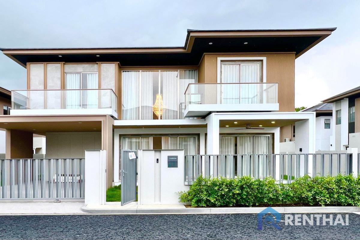 For SaleHousePattaya, Bangsaen, Chonburi : Ready to move in! Modern 4bed 4bath home Pattaya
