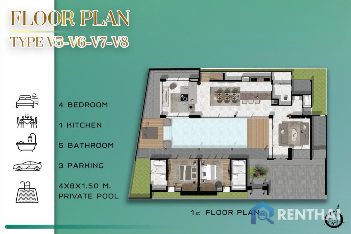 For SaleHousePhuket : For sale house 4 bedrooms at Chalong