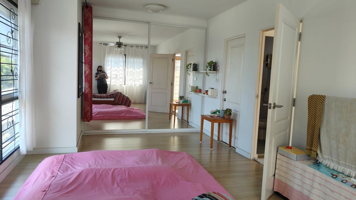 ขายบ้านพระราม 2 บางขุนเทียน : ขายบ้านเดี่ยว อินนิซิโอ พระราม 2  หน้าบ้านติดสวนกว้าง  ใกล้ส่วนกลาง บ้านต้นโครงการ