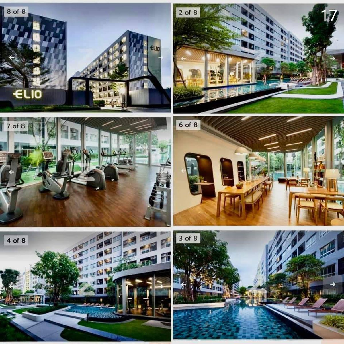 For SaleCondoOnnut, Udomsuk : Condo for sale, Ellio Sukhumvit 64, near BTS Punnawithi, has a shuttle.
