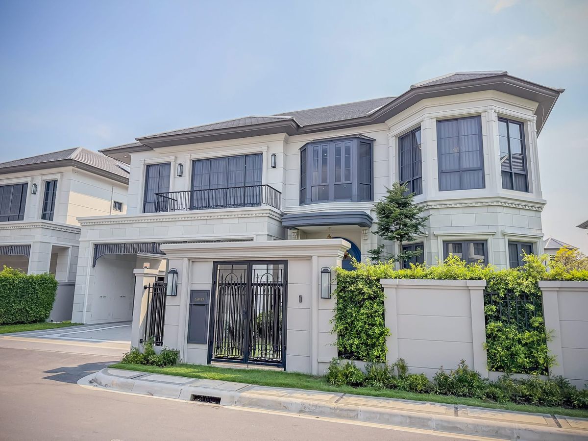 บ้านพัฒนาการ ศรีนครินทร์ : ให้เช่า/ขาย- บ้านหรูสไตล์คฤหาสน์ 🌈นาราสิริ กรุงเทพกรีฑา โครงการจากแสนสิริ