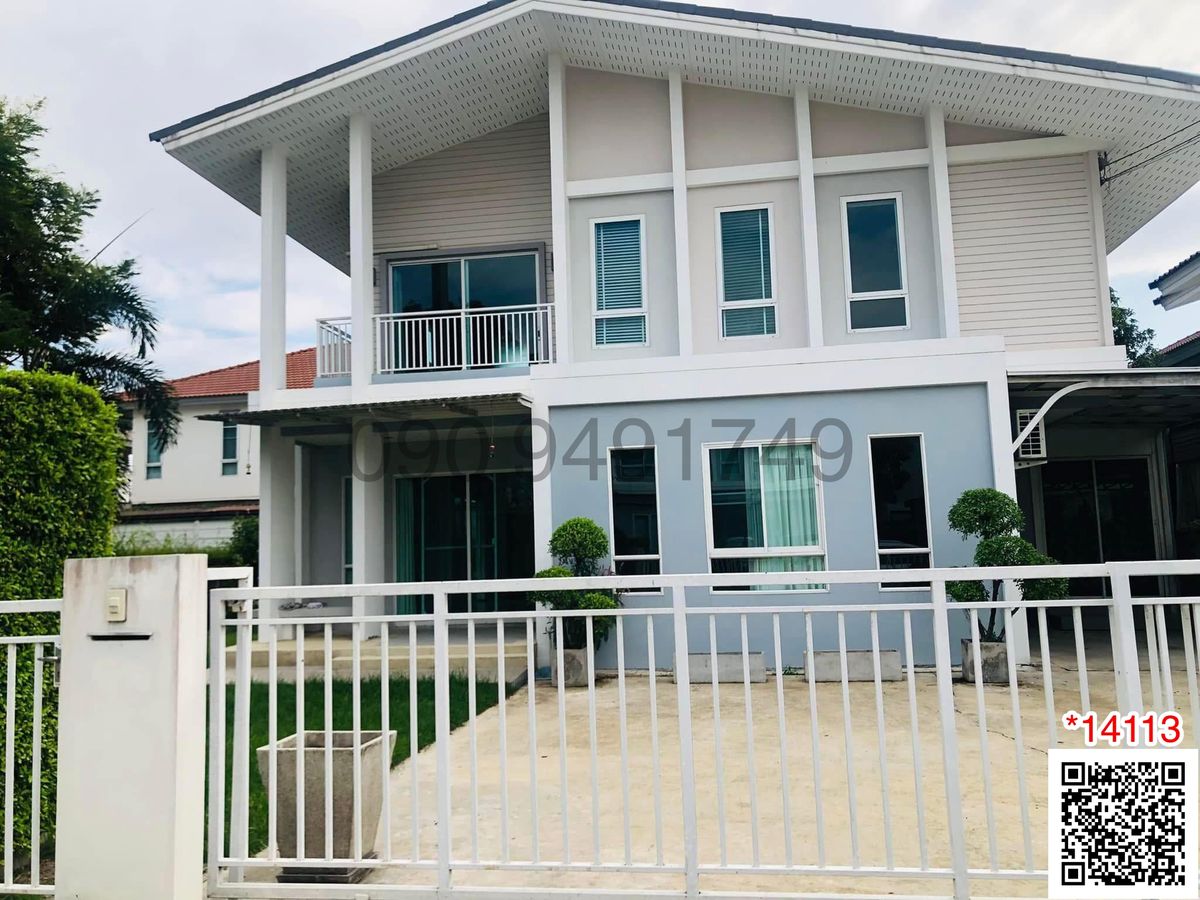 For RentHouseNawamin, Ramindra : Rent a detached house, size 3 bedrooms, Habitia Village, Panya Ram Inthra