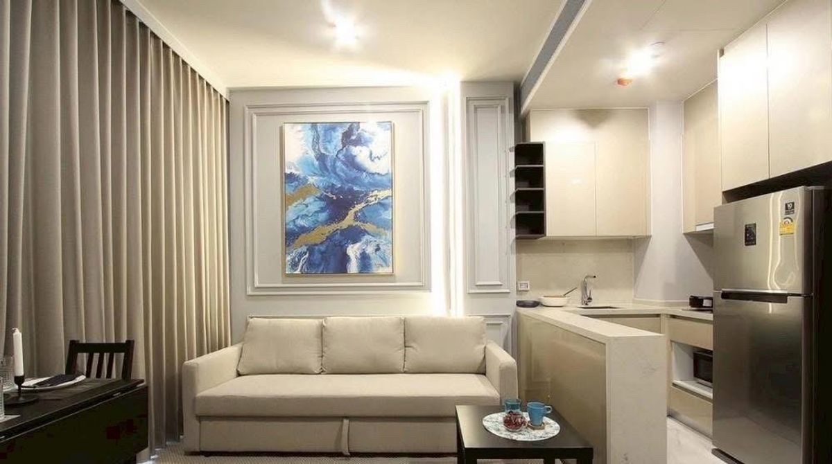 ให้เช่าคอนโดสุขุมวิท อโศก ทองหล่อ : Rental : Laviq Sukhumvit 31• 1 Bedroom 1 Bathroom • Size : 45 S.qm• 15 Floor 