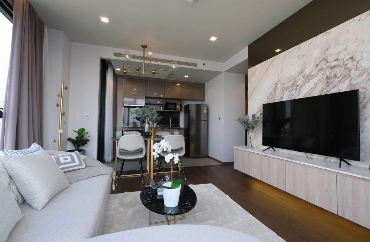 ให้เช่าคอนโดสุขุมวิท อโศก ทองหล่อ : Rental : Ideo Q Sukhumvit 36 • 2 Bedroom 2 Bathroom • Size : 63 S.qm • 31 Floor Building A