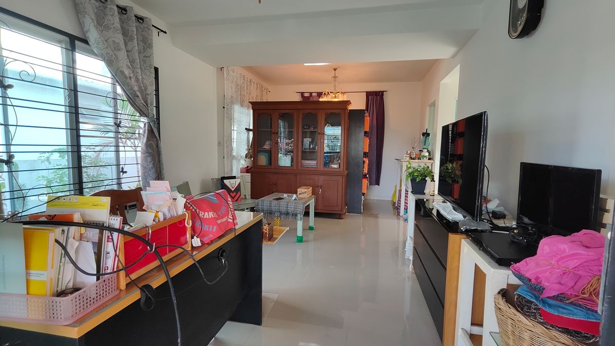 ขายบ้านพระราม 2 บางขุนเทียน : ขายบ้านเดี่ยว อินนิซิโอ พระราม 2  หน้าบ้านติดสวนกว้าง  ใกล้ส่วนกลาง บ้านต้นโครงการ