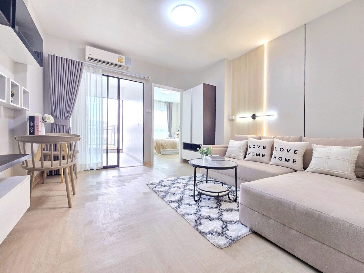 For SaleCondoKasetsart, Ratchayothin : 《The big room is ready》 ♥ ️ ♥ ️ ♥ ️ New room 41 SQM Supalai City Resort Phahon 32