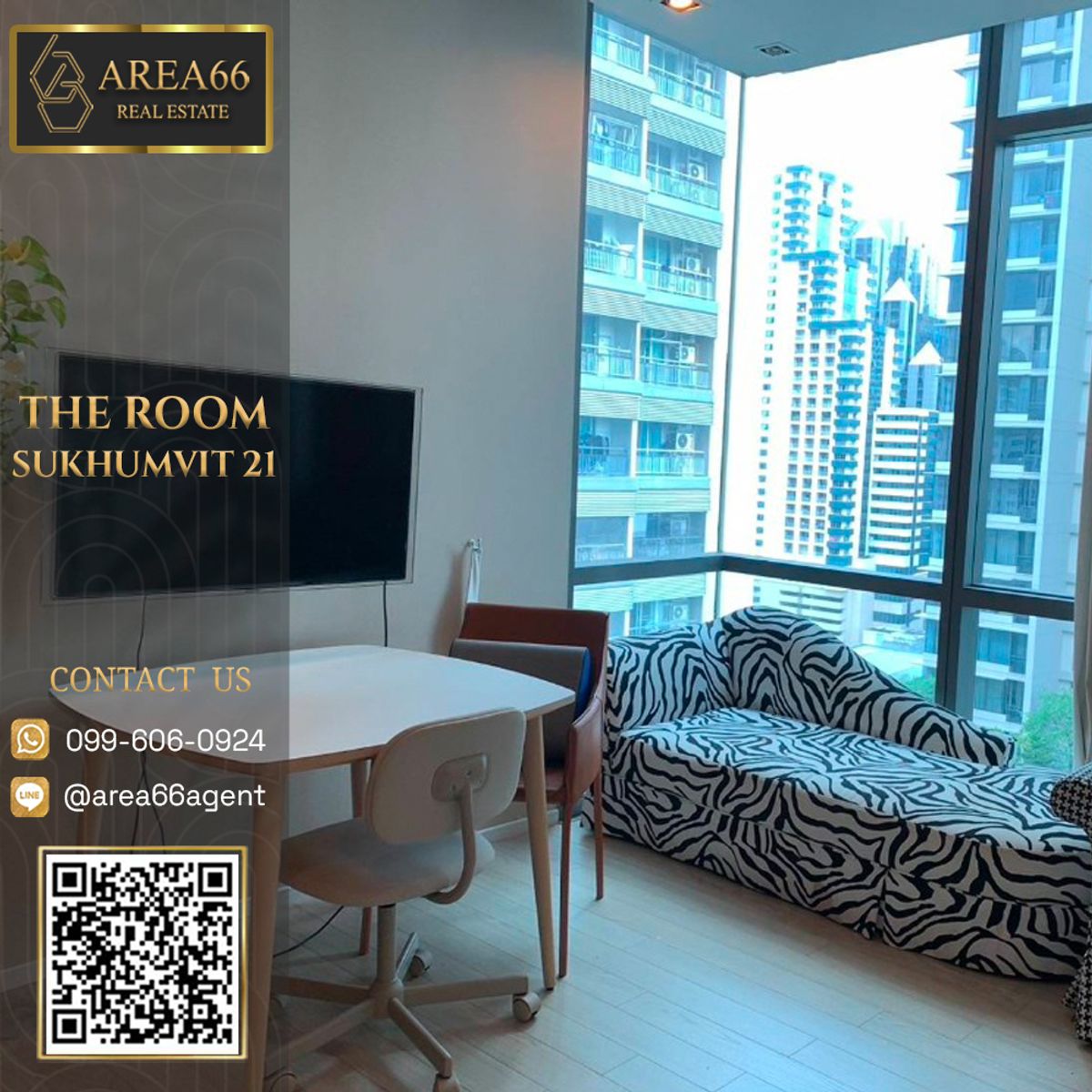 ให้เช่าคอนโดสุขุมวิท อโศก ทองหล่อ : 🔥ให้เช่าคอนโด The Room Sukhumvit 21