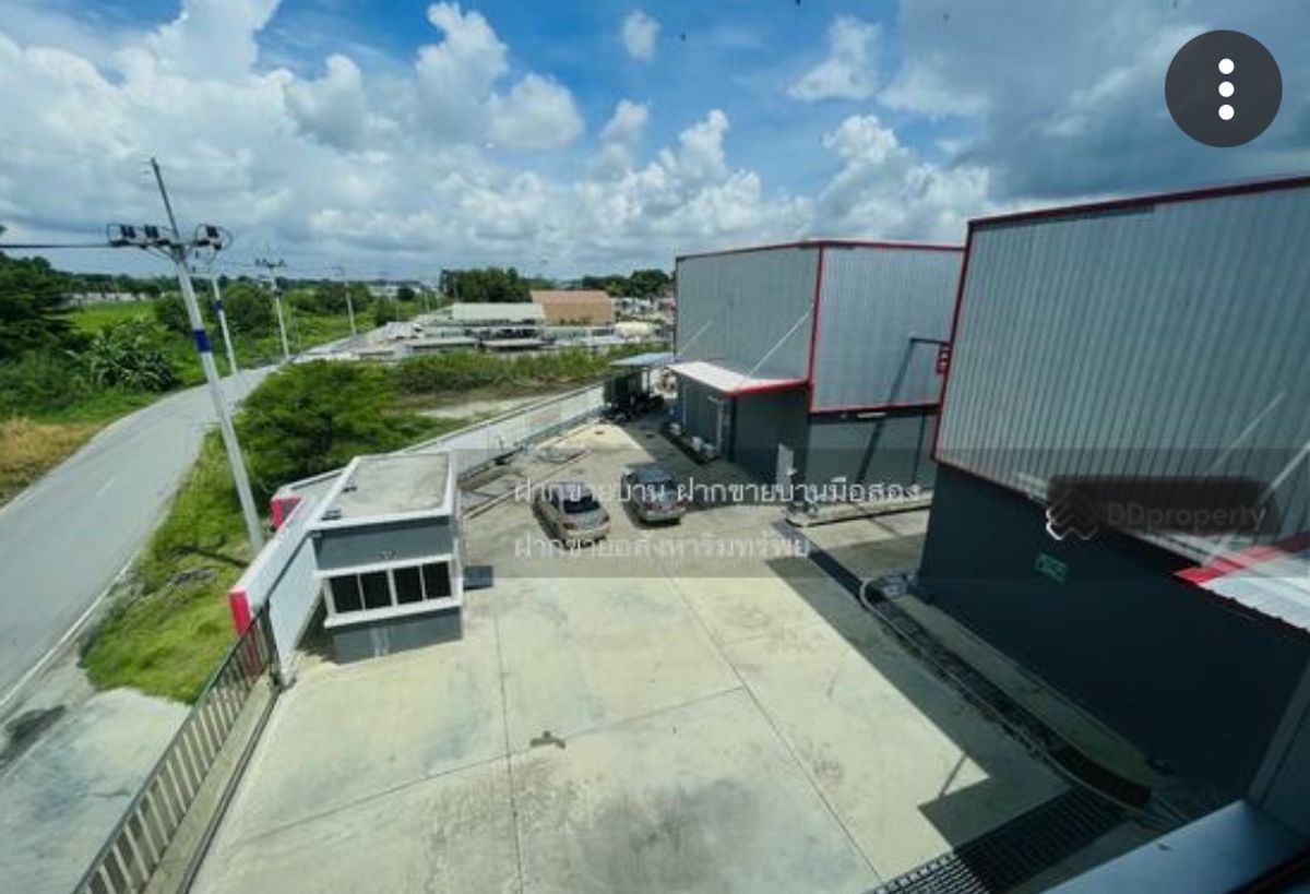 For SaleFactoryChachoengsao : Sell ​​Suwinthawong Road Factory, 43 staff offices, with a Purple Certificate near the Unilever distribution center.
