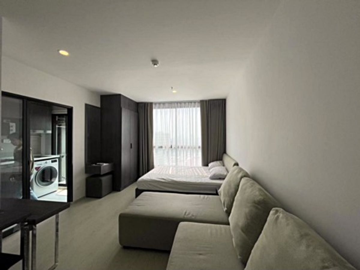 For RentCondoOnnut, Udomsuk : Condo for rent Ellio Delnest BTS Udomsuk, 22nd floor, very good corner room (N.1662)