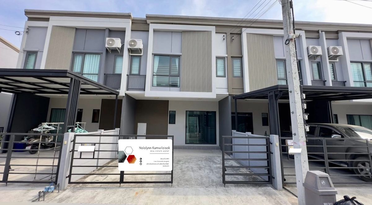 ให้เช่าบ้านปทุมธานี รังสิต ธรรมศาสตร์ : 3ห้องนอน 2ห้องน้ำ ใกล้ฟิวเจอร์พาร์ครังสิต