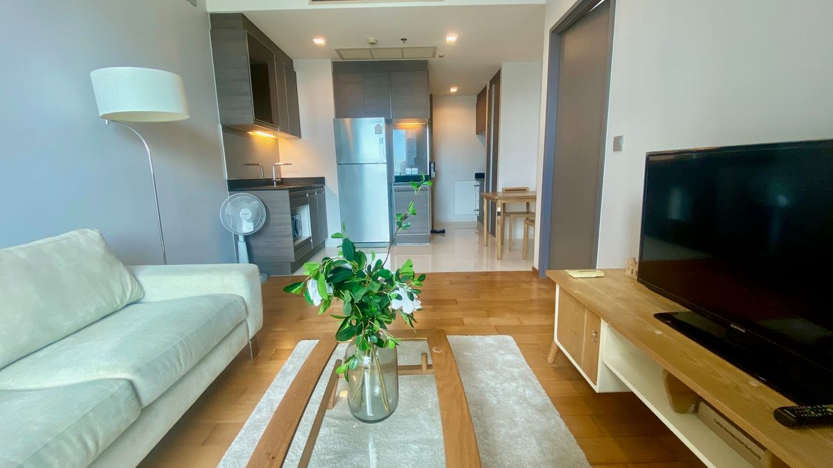 For RentCondoSukhumvit, Asoke, Thonglor : 1 bed 1 bath 48 sqm condo for rent at Keyne by Sansiri, 42,000THB per month, Sukhumvit soi 36, Thonglor BTS
