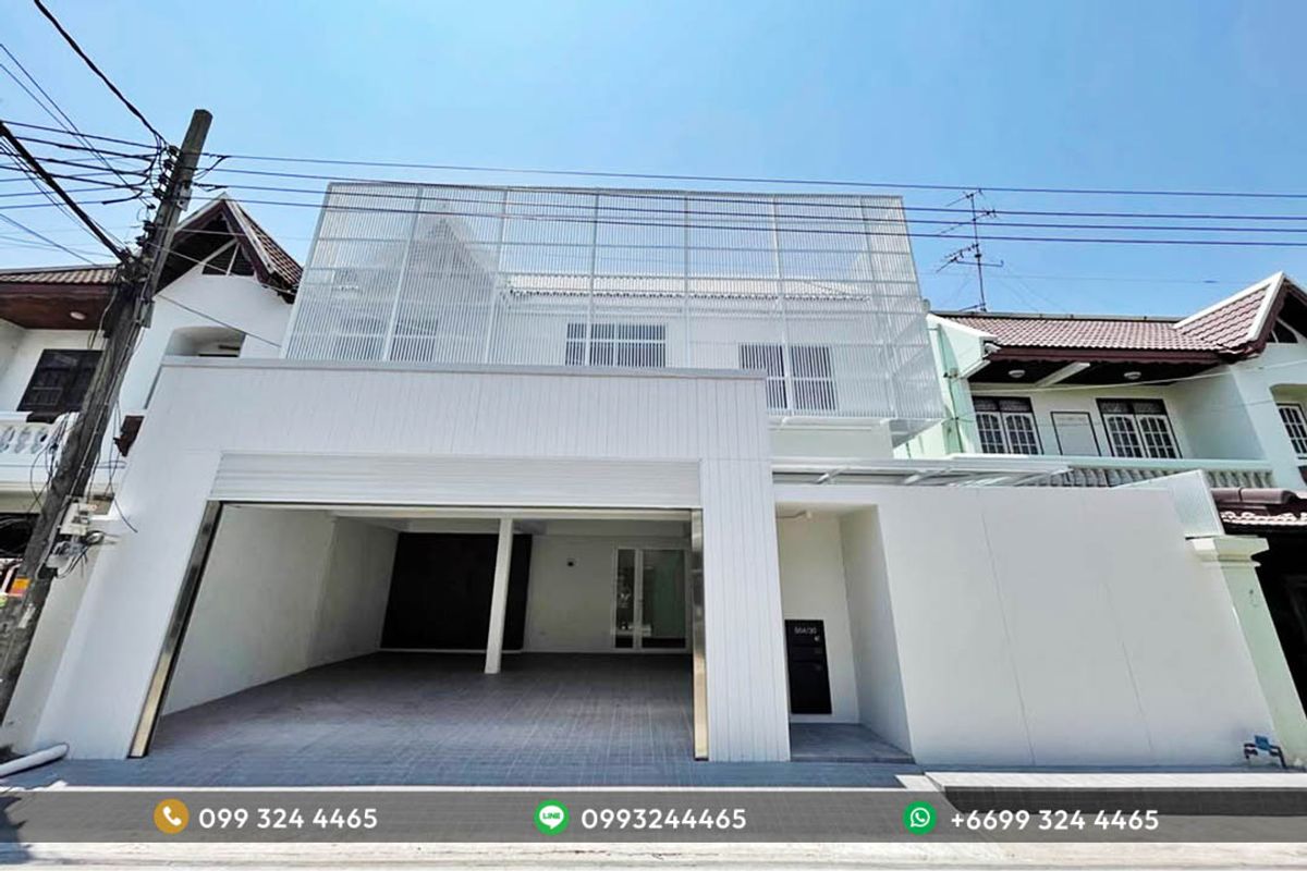 For SaleHouseRatchadapisek, Huaikwang, Suttisan : JY-HS184 - For Sale House at Ratchada - Huaikwang, Detached House, 280 sq.m, 4 Bed, 3 Bath 