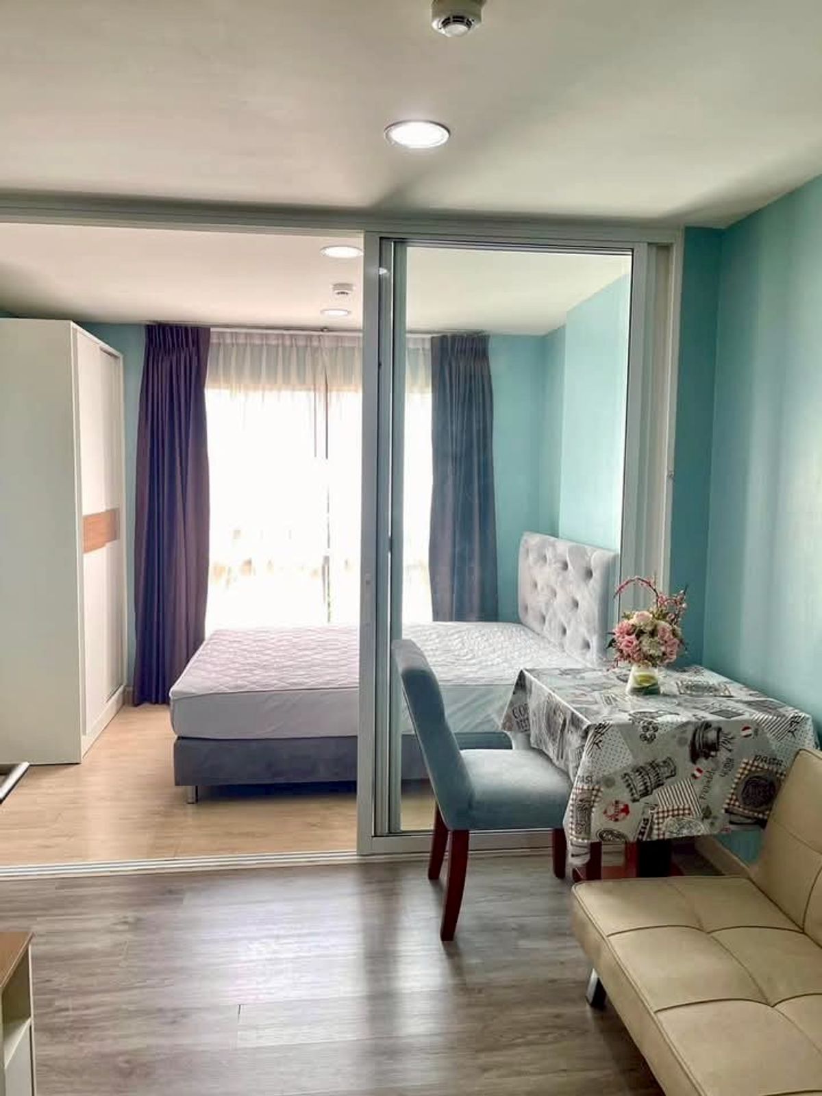 For SaleCondoRamkhamhaeng, Hua Mak : S-TPR118 Condo for sale, Ramkhamhaeng-Rama 9, 3rd floor, city view 26 sqm. 1 bedroom 1 water 1.95 million 064-959-8900