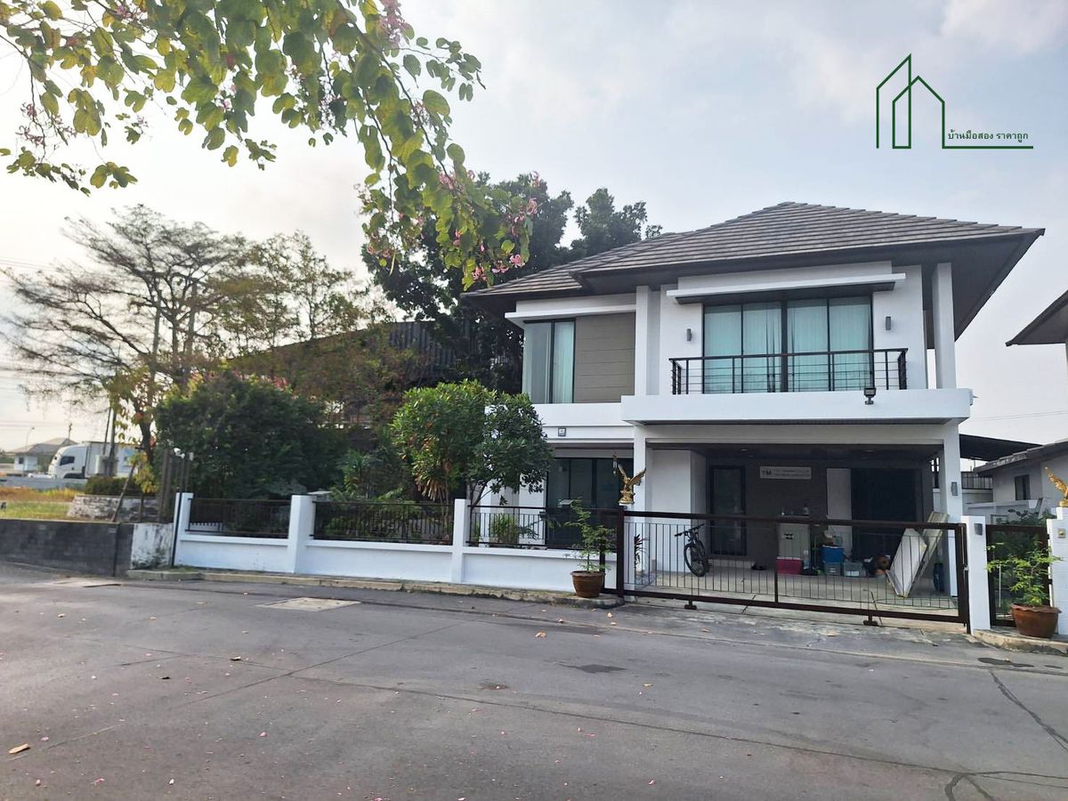 ขายบ้านลาดกระบัง สุวรรณภูมิ : บ้านเดี่ยว 2 ชั้่น 60.7 ตรว. หมู่บ้านเลควิวพาร์ค บางนา ประเวศ 