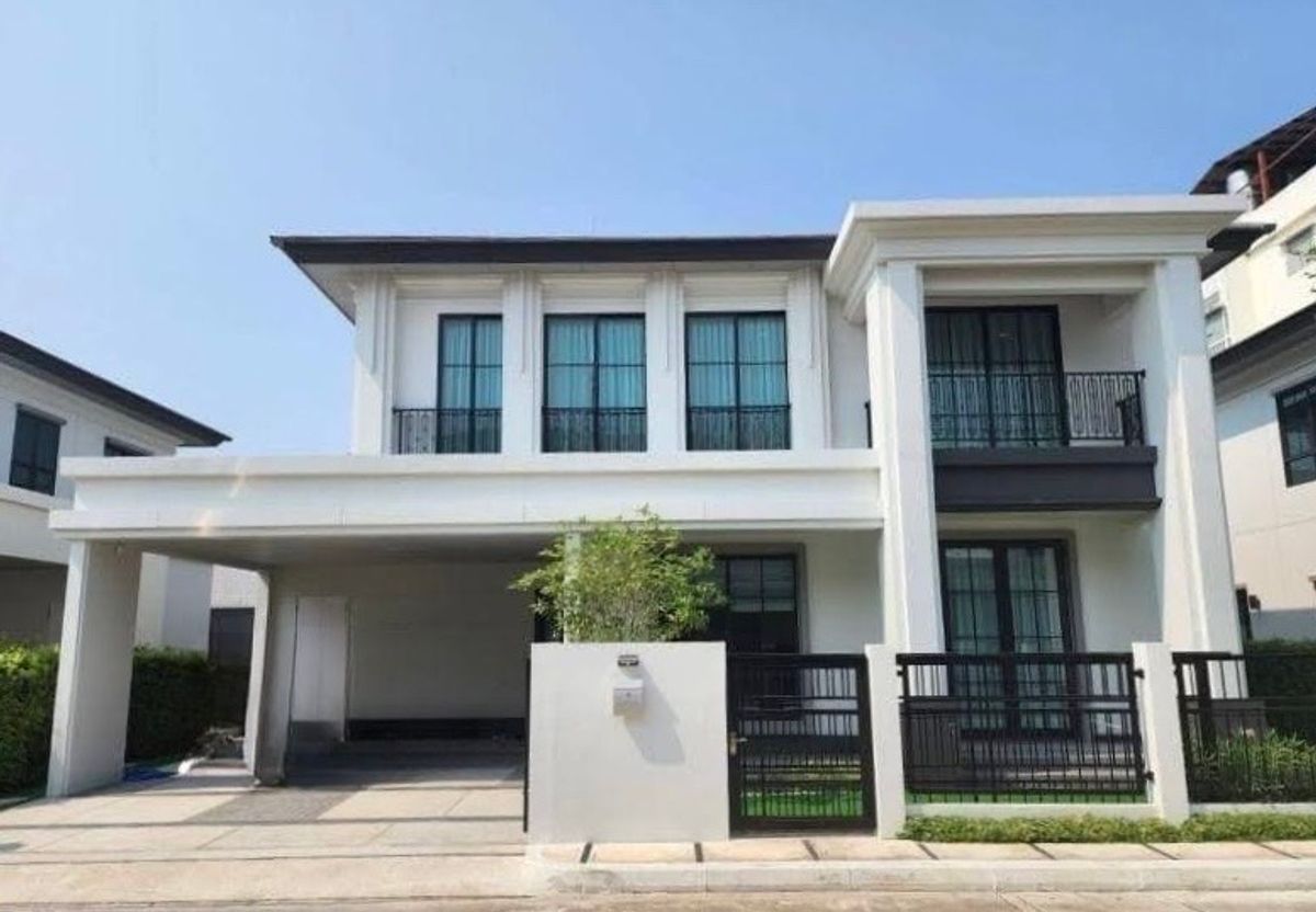 For SaleHouseLadkrabang, Suwannaphum Airport : 🏡 Setthasiri Bangna-Suvarnabhumi is fully decorated in the living area 247 sq.m.