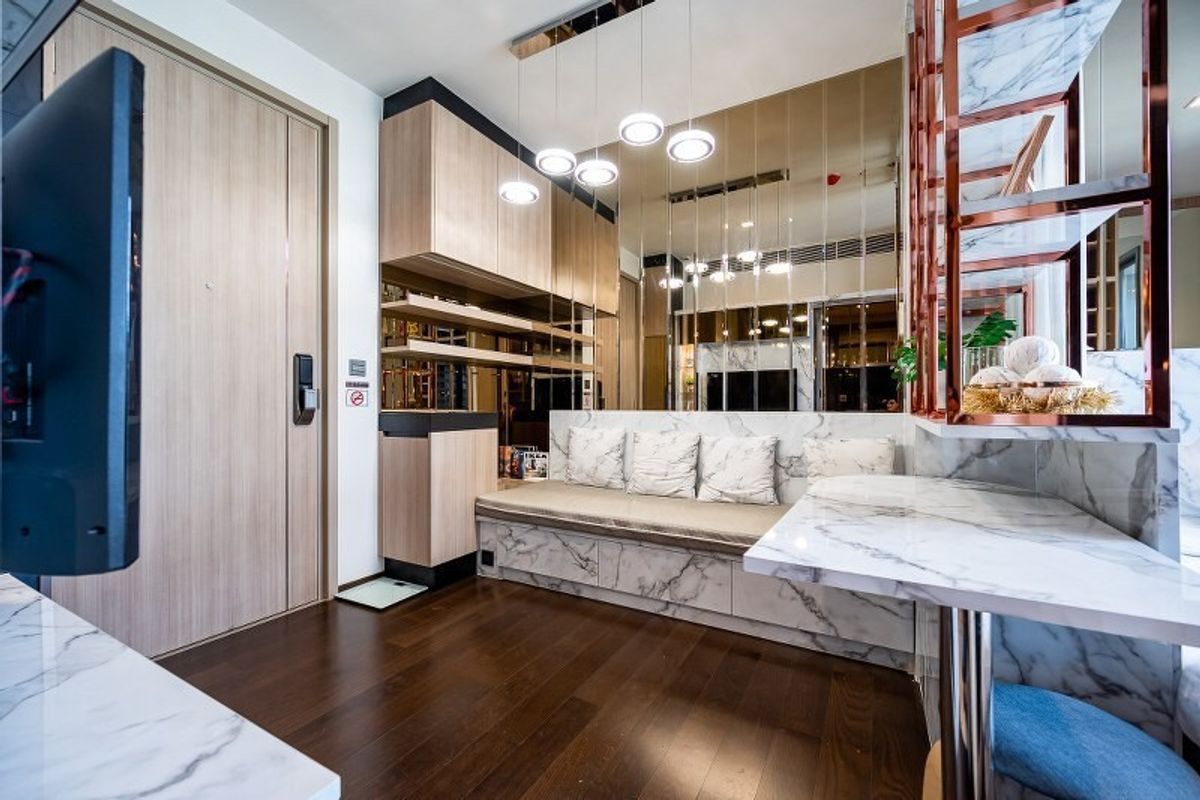 For SaleCondoRatchathewi,Phayathai : The Line Ratchathewi【𝐒𝐄𝐋𝐋 & 𝐑𝐄𝐍𝐓】🔥Simple but expensive...this room feels luxurious in every square inch🔥 Contact Line ID: @hacondo